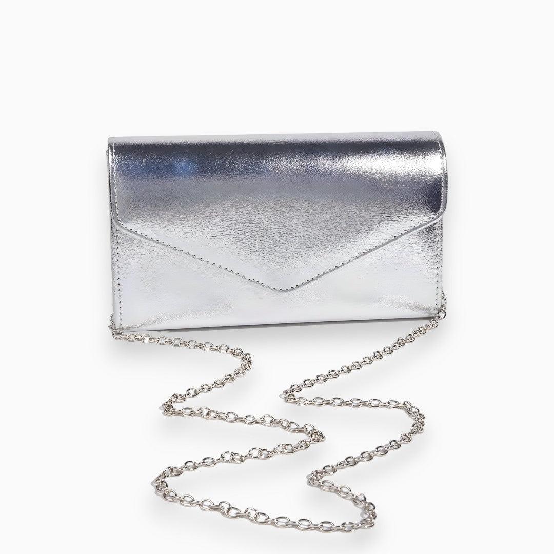Compact Clutch with Chain Strap