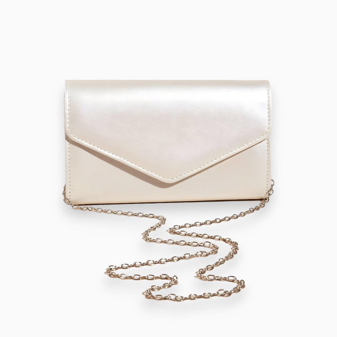 Compact Clutch with Chain Strap