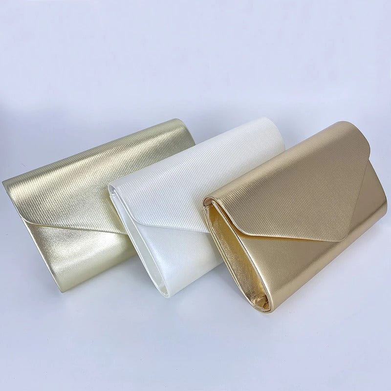 Compact Clutch with Chain Strap