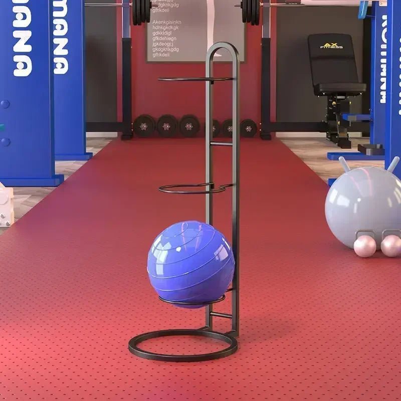Compact Storage Rack for Sports Balls and Accessories