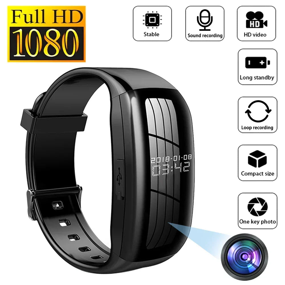 Compact Watch Camera with Video & Voice Recording