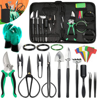 Complete Bonsai Tree Care Kit with High-Carbon Steel Tools