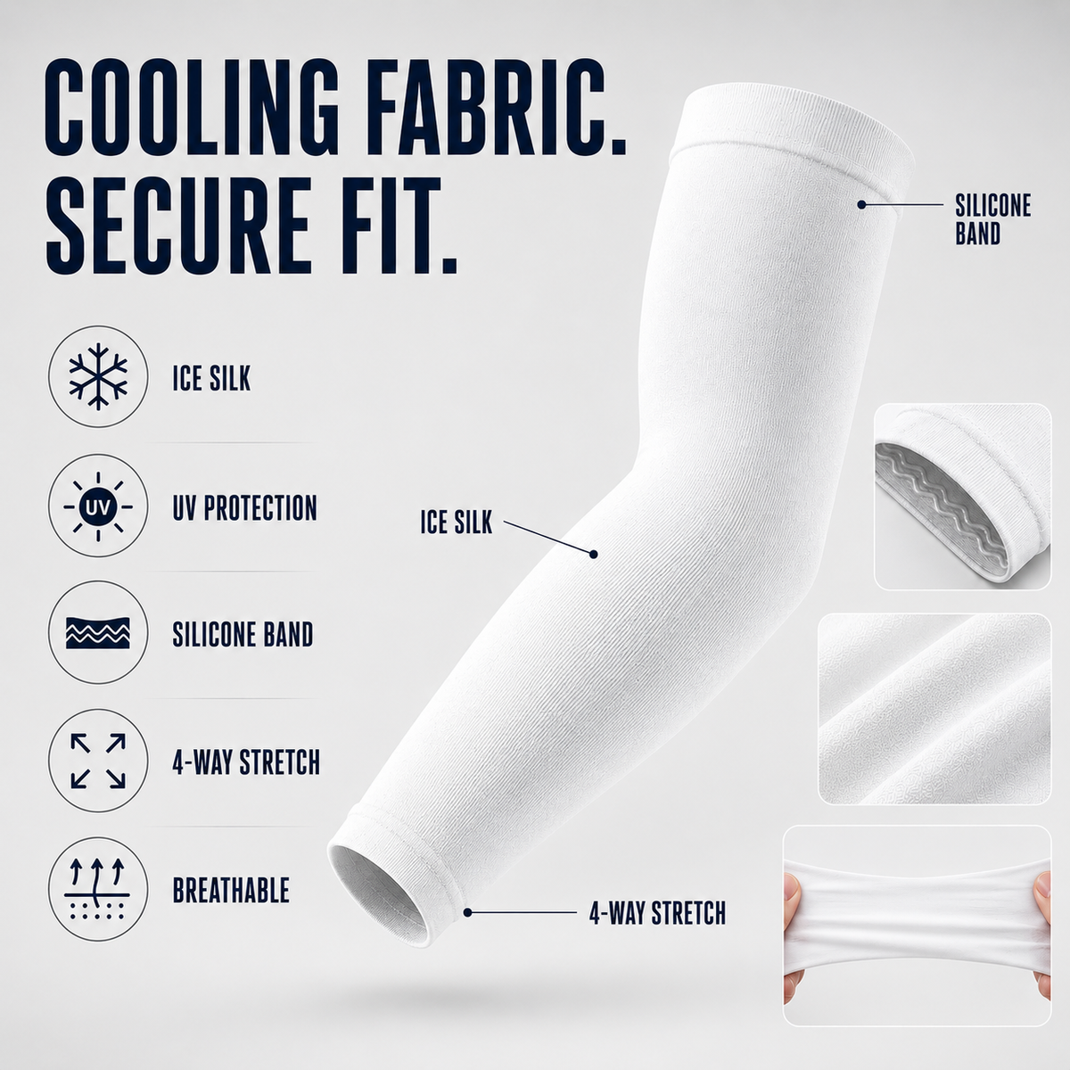 Cooling UV Arm Sleeves