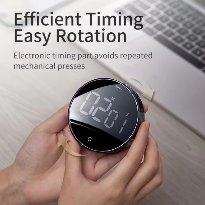 Digital Magnetic 99-Minute Kitchen Timer