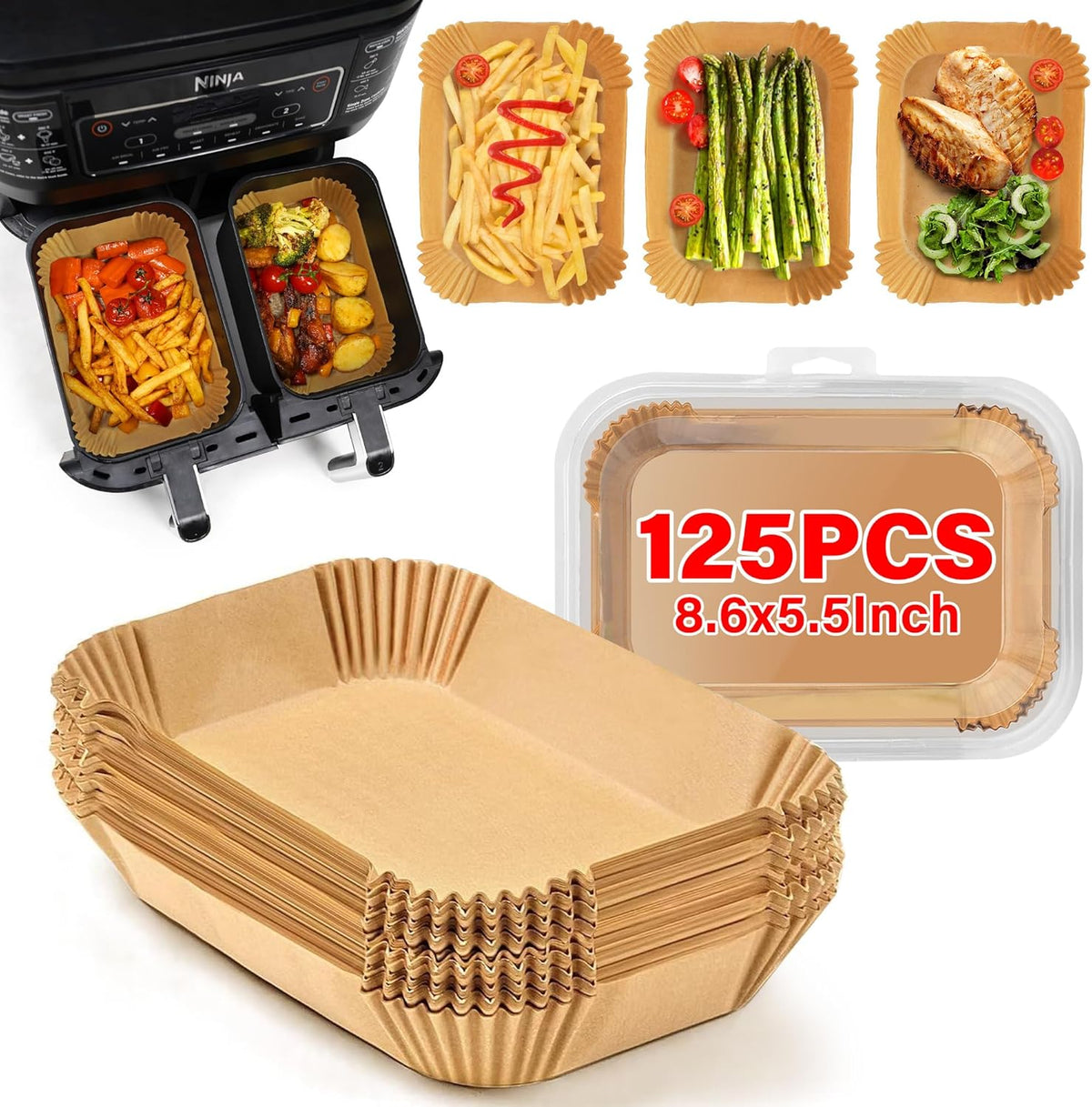 Disposable Non-Stick Air Fryer Liners