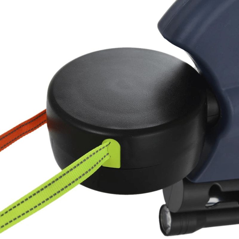 Dual Dog Leash with LED Light and Durable Construction