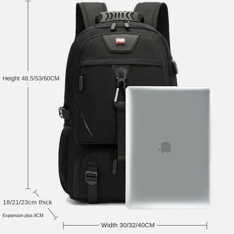 Durable and Spacious Backpack with USB Charging Port