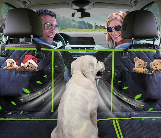 Durable and Waterproof Back Seat Cover for Dogs