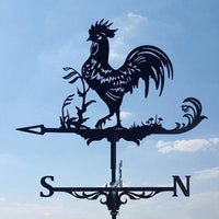 Durable Witch Weather Vane for Garden Magic