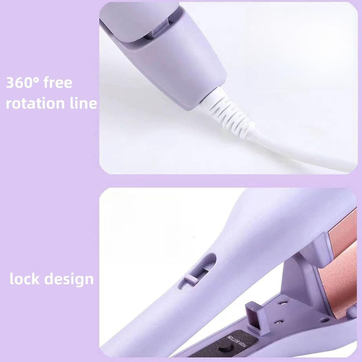 Electric Deep Wave Curling Iron Hair Curler