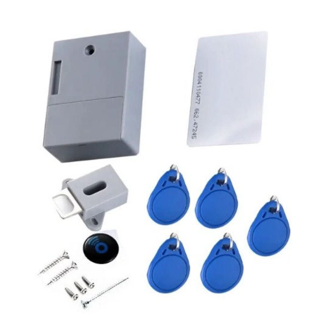 Electronic Drawer Lock with Invisible Sensor Control