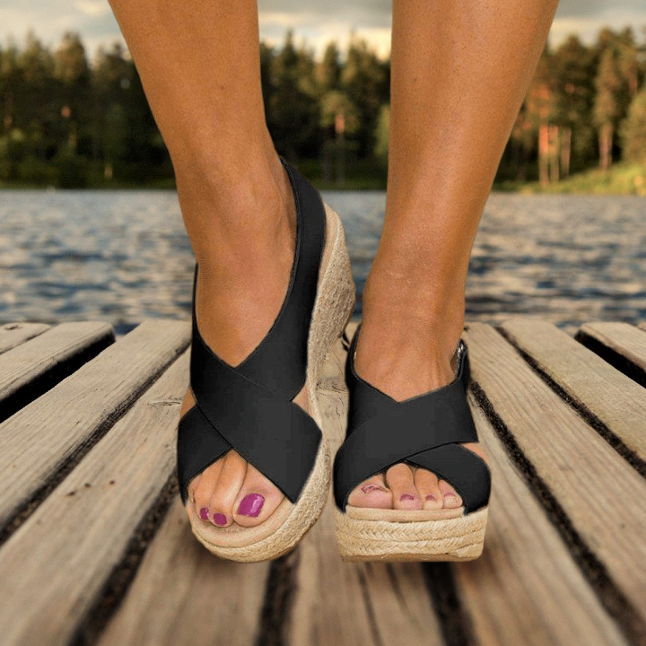 Ergonomic Platform Sandals