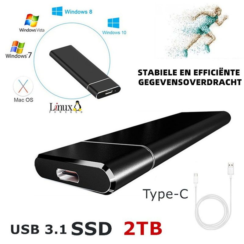 External Hard Drive with Ultra-Fast Performance