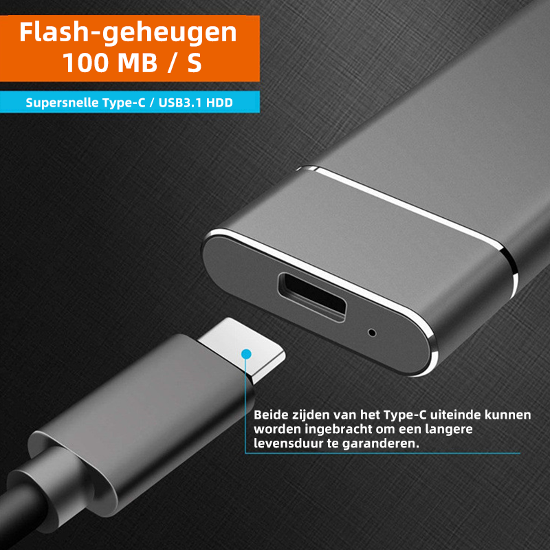 External Hard Drive with Ultra-Fast Performance
