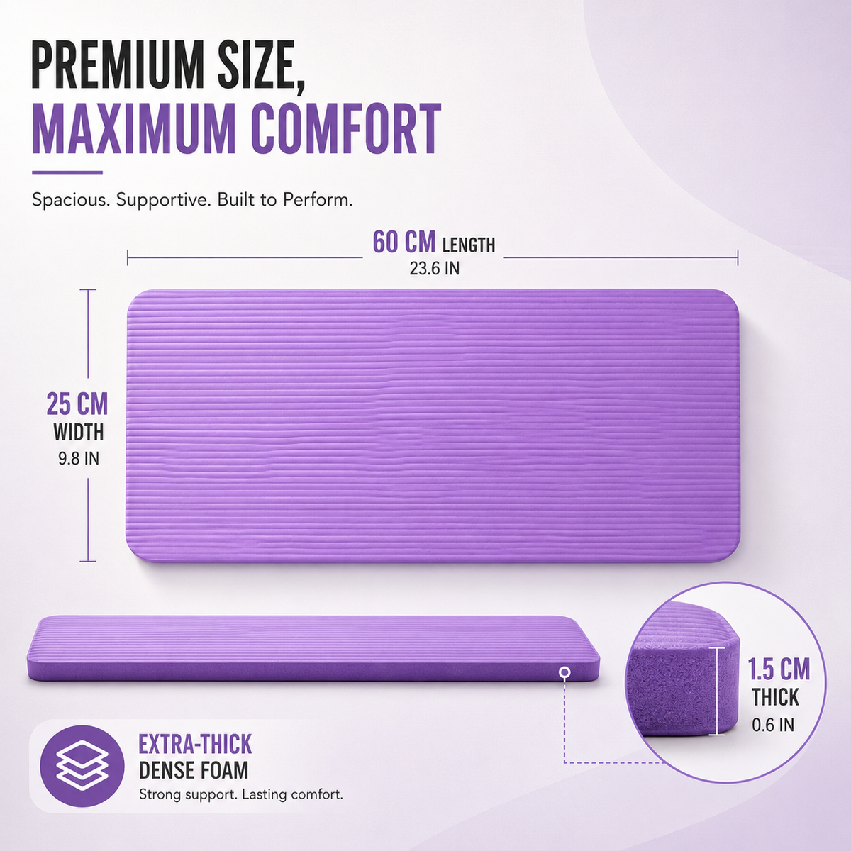 Extra Thick Exercise Knee Pad