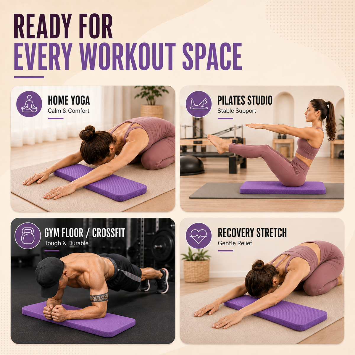 Extra Thick Exercise Knee Pad