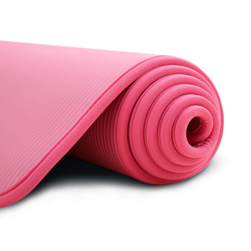 Extra-Thick Non-Slip Ribbed Yoga and Fitness Mat