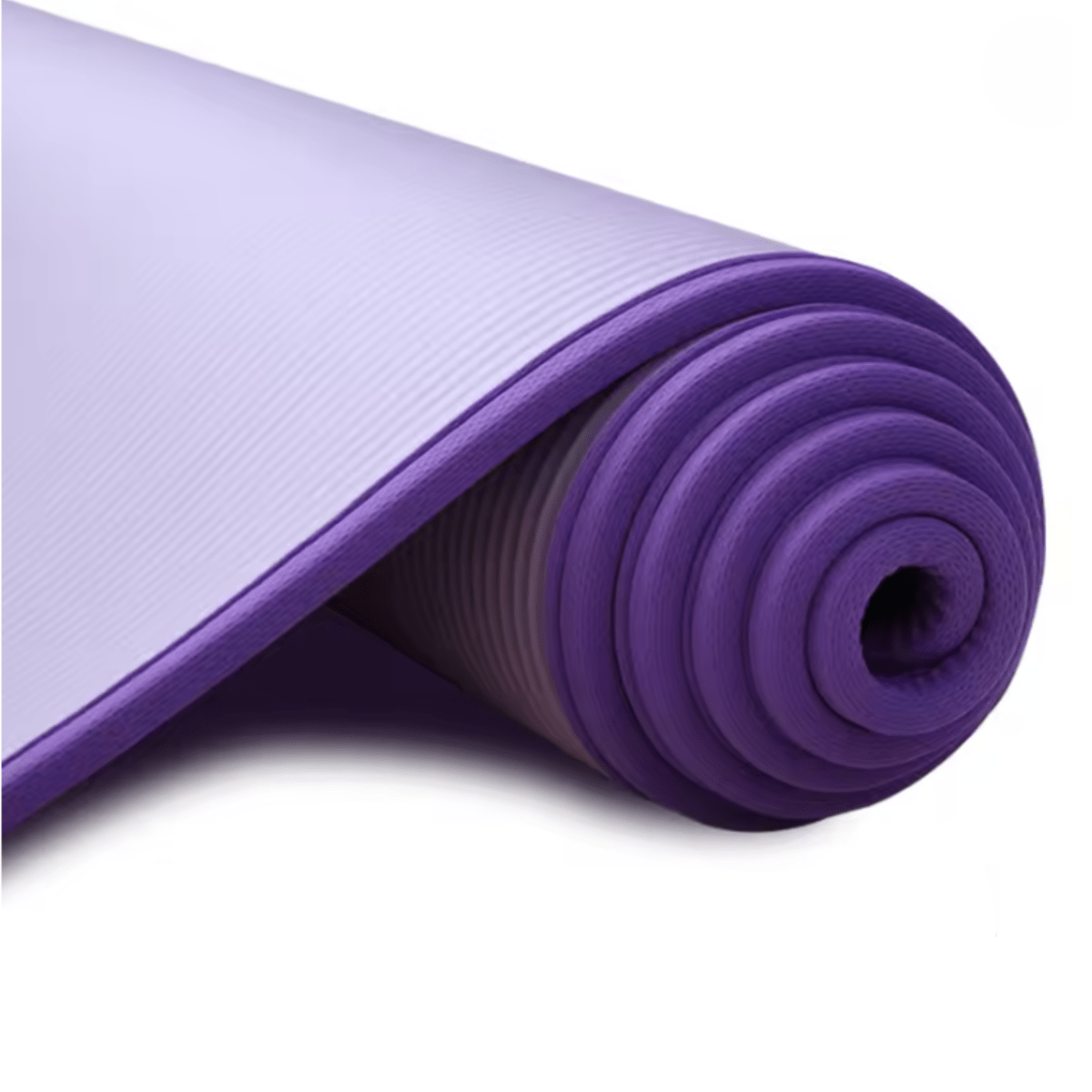 Extra-Thick Non-Slip Ribbed Yoga and Fitness Mat