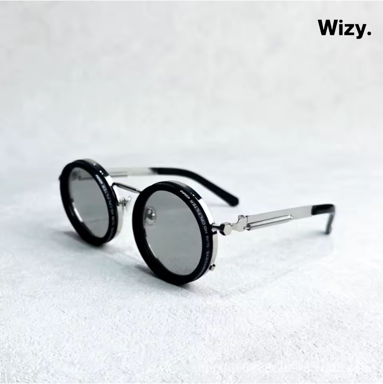 Fashion Sunglasses with Black Lenses and UV Protection