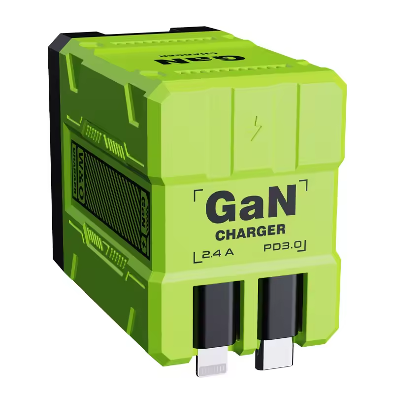 Fast GaN Mobile Charger with Dual USB Ports