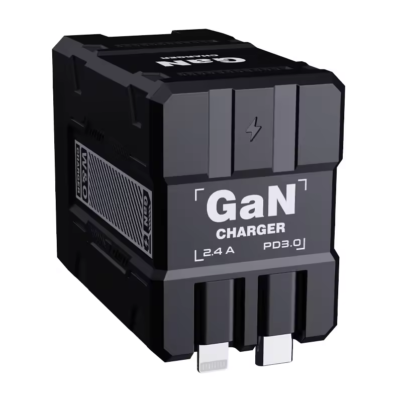 Fast GaN Mobile Charger with Dual USB Ports