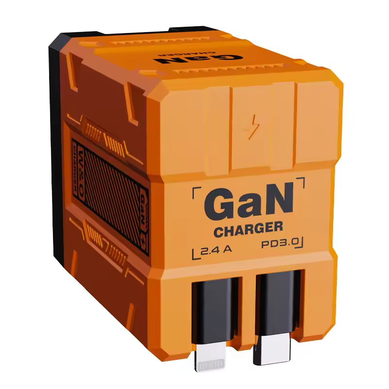 Fast GaN Mobile Charger with Dual USB Ports