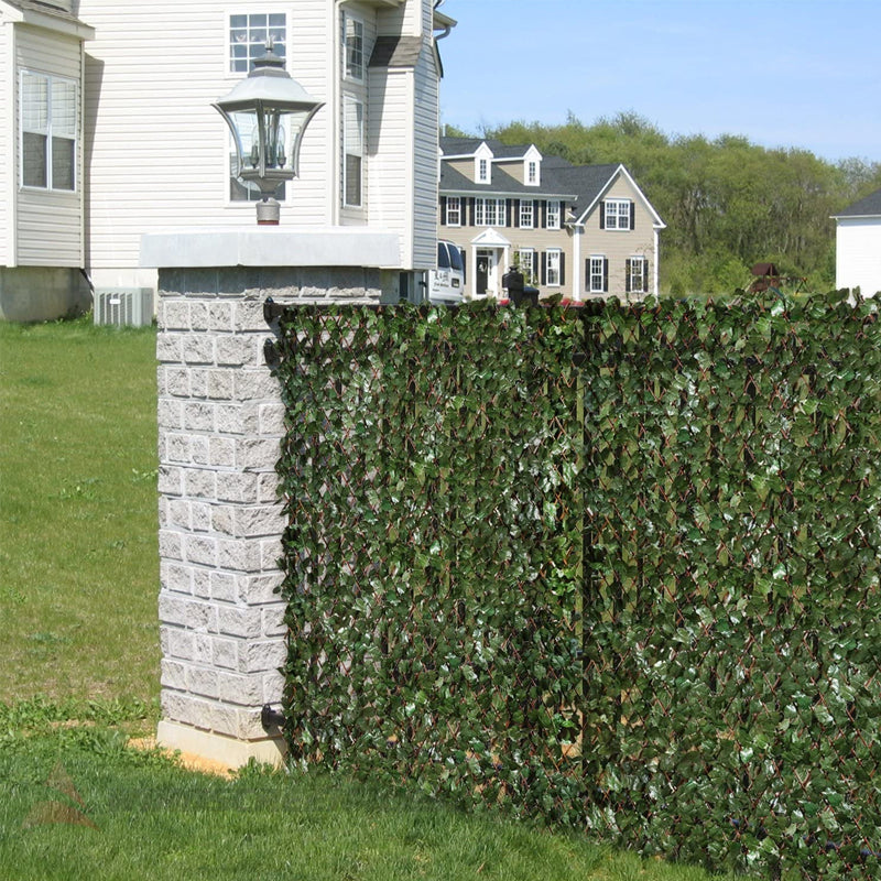 Faux Ivy Privacy Fence - Expandable and Realistic Decor