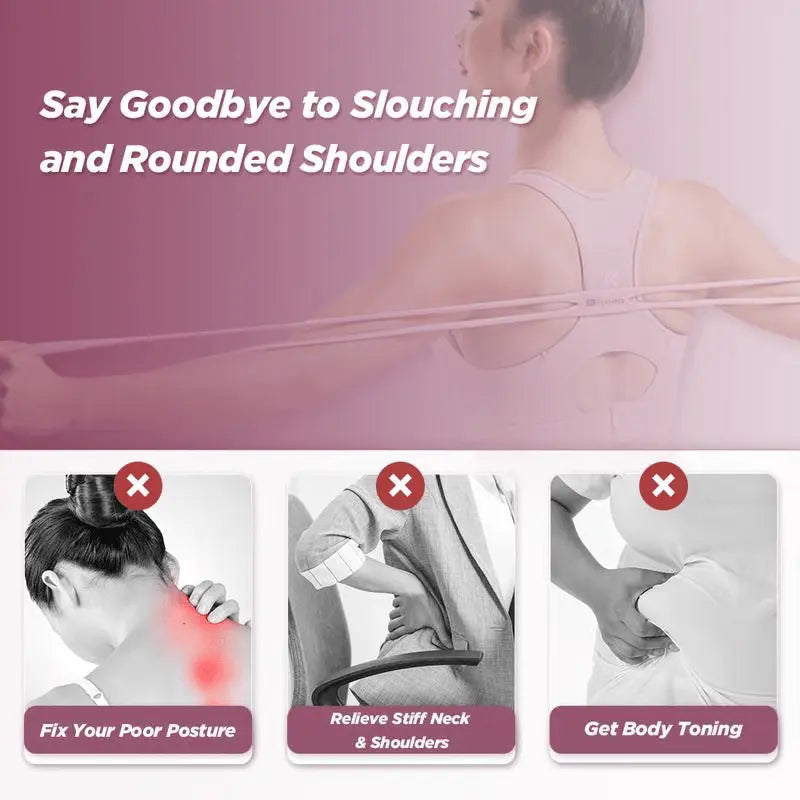 Figure 8 Resistance Band – Strengthens Chest & Corrects Posture