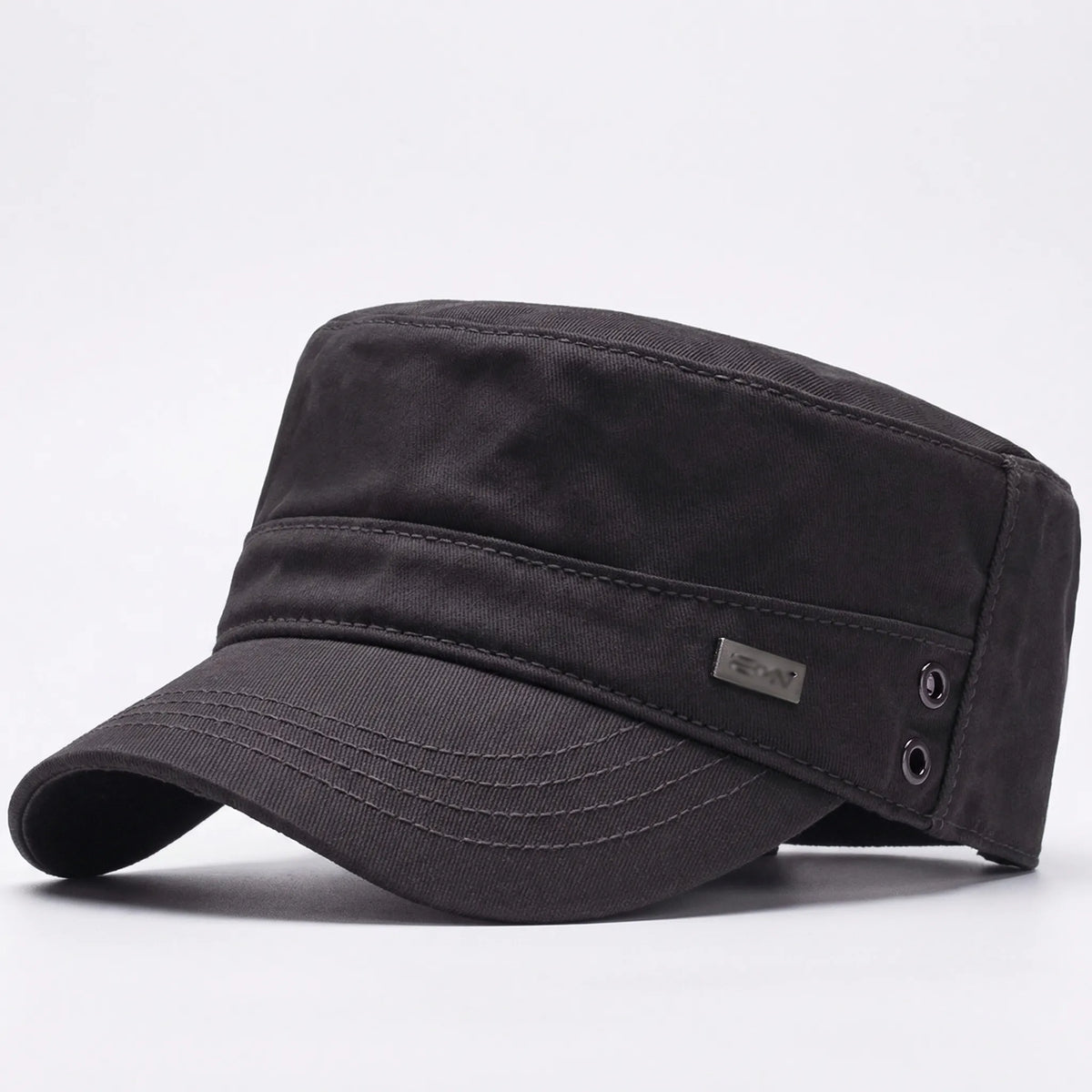 Flat Top Peaked Baseball Cap