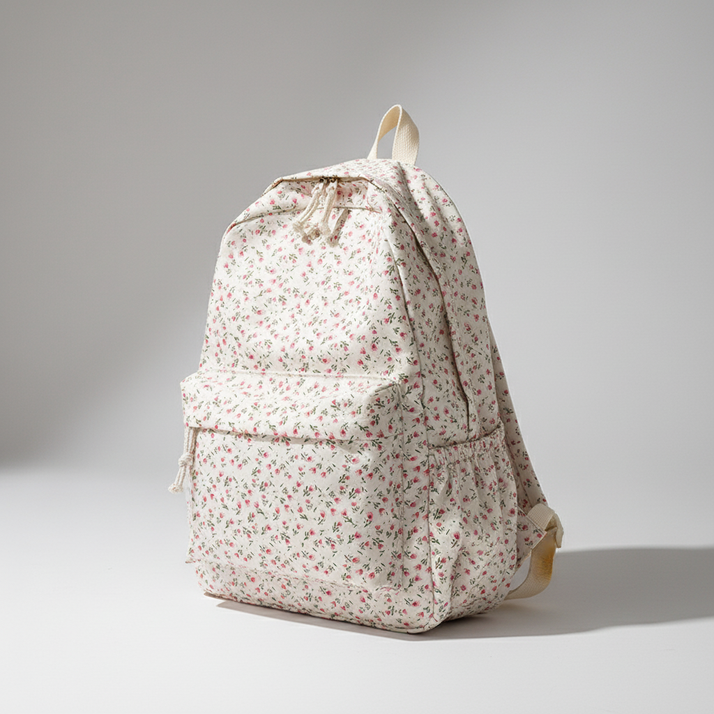 Floral School Backpack