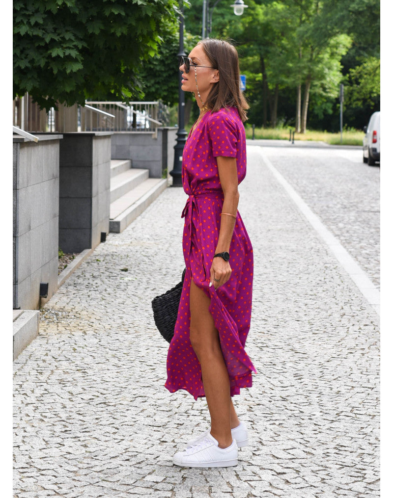 Floral Summer Maxi Dress - Linda