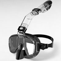 Foldable Snorkel Mask with 180° View for Watersports