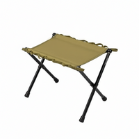 Folding Camping Stool with Aluminum Frame – Ultralight and Compact for Outdoor Use