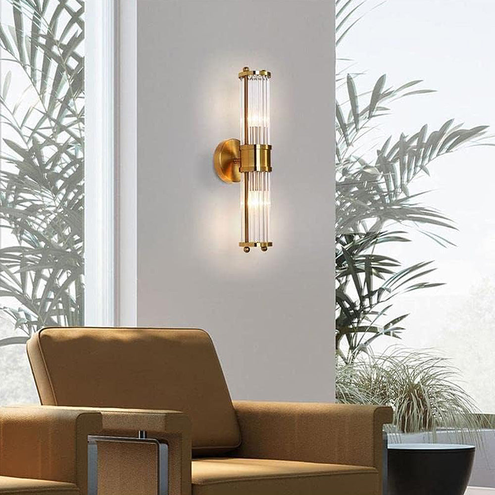 Gold Bathroom Wall Sconce