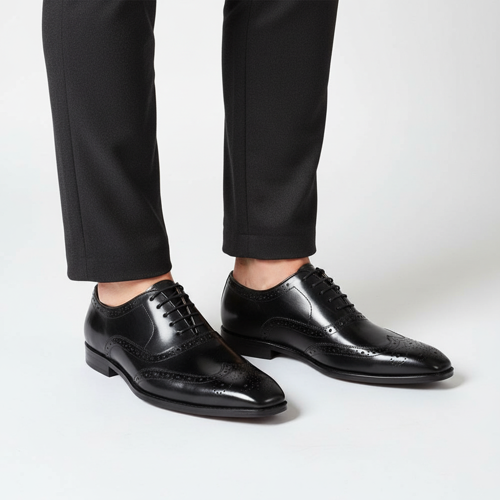 Handmade Men's Oxford Shoes - Clinton