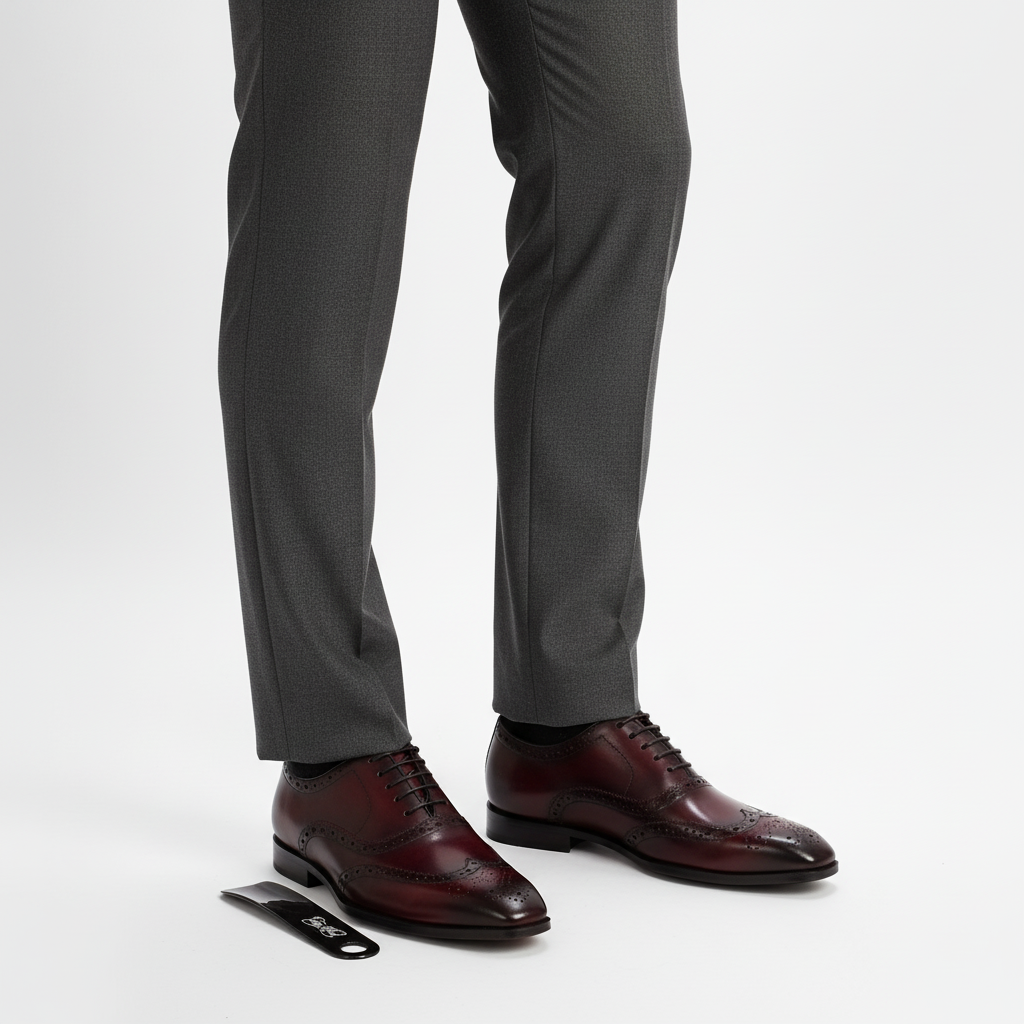 Handmade Men's Oxford Shoes - Clinton