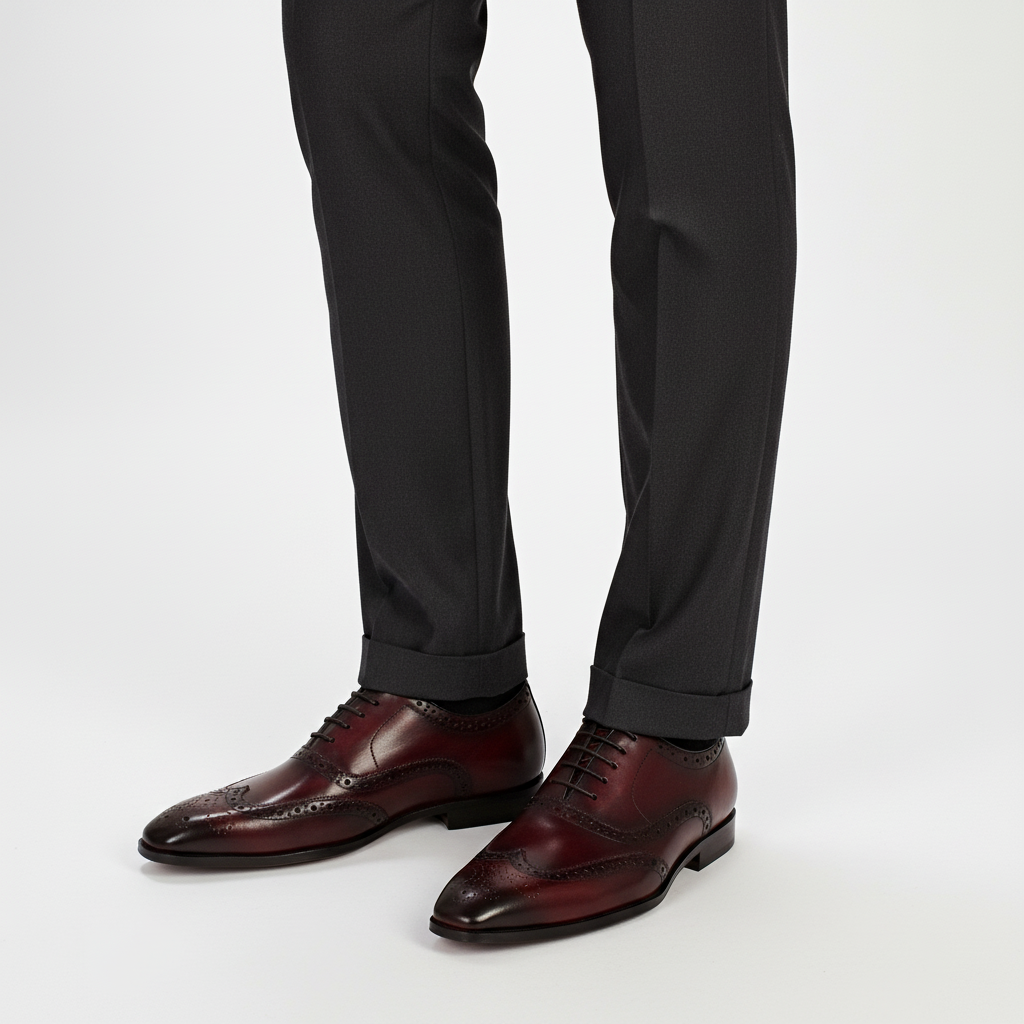 Handmade Men's Oxford Shoes - Clinton