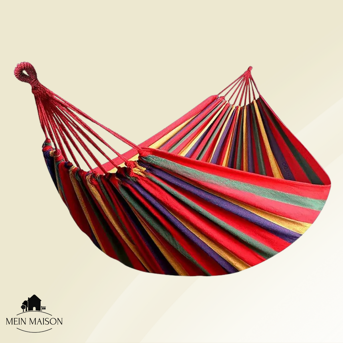 Heavy-Duty Canvas Hammock | Anti-Slip Design | 200 kg Load Capacity