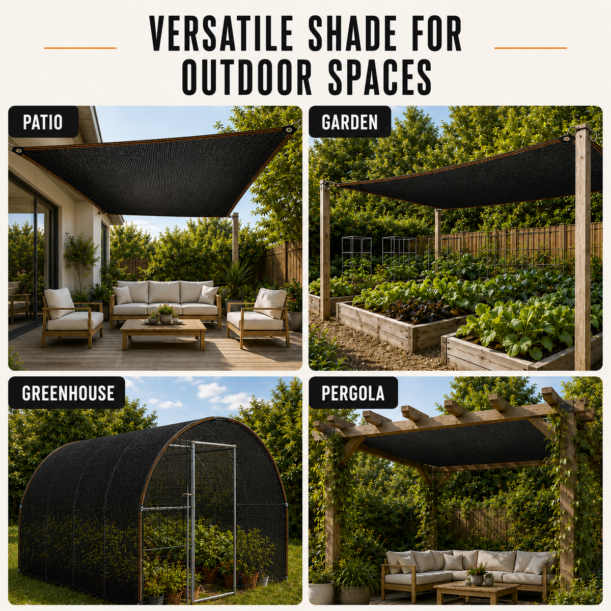 Heavy-Duty Shade Mesh