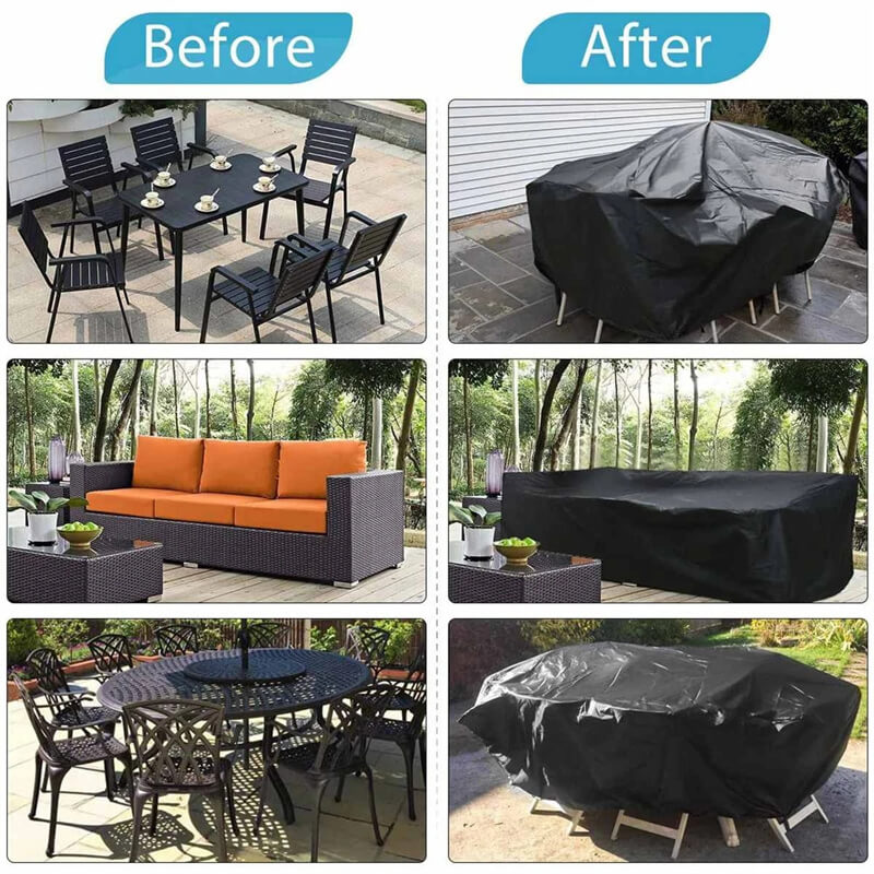 Heavy-Duty Waterproof Outdoor Furniture Cover
