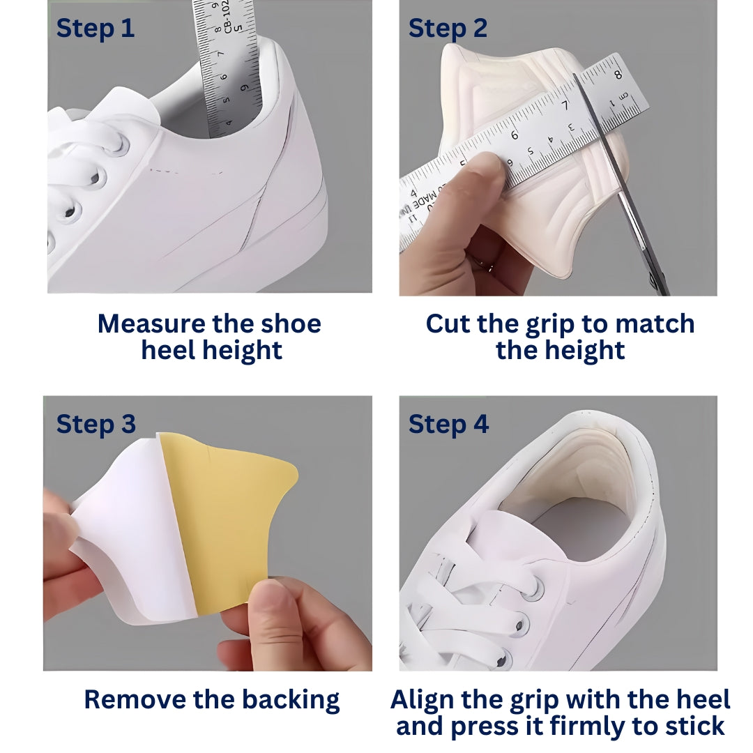 Heel Grips for Shoes - Comfortable Fit, Reduce Friction
