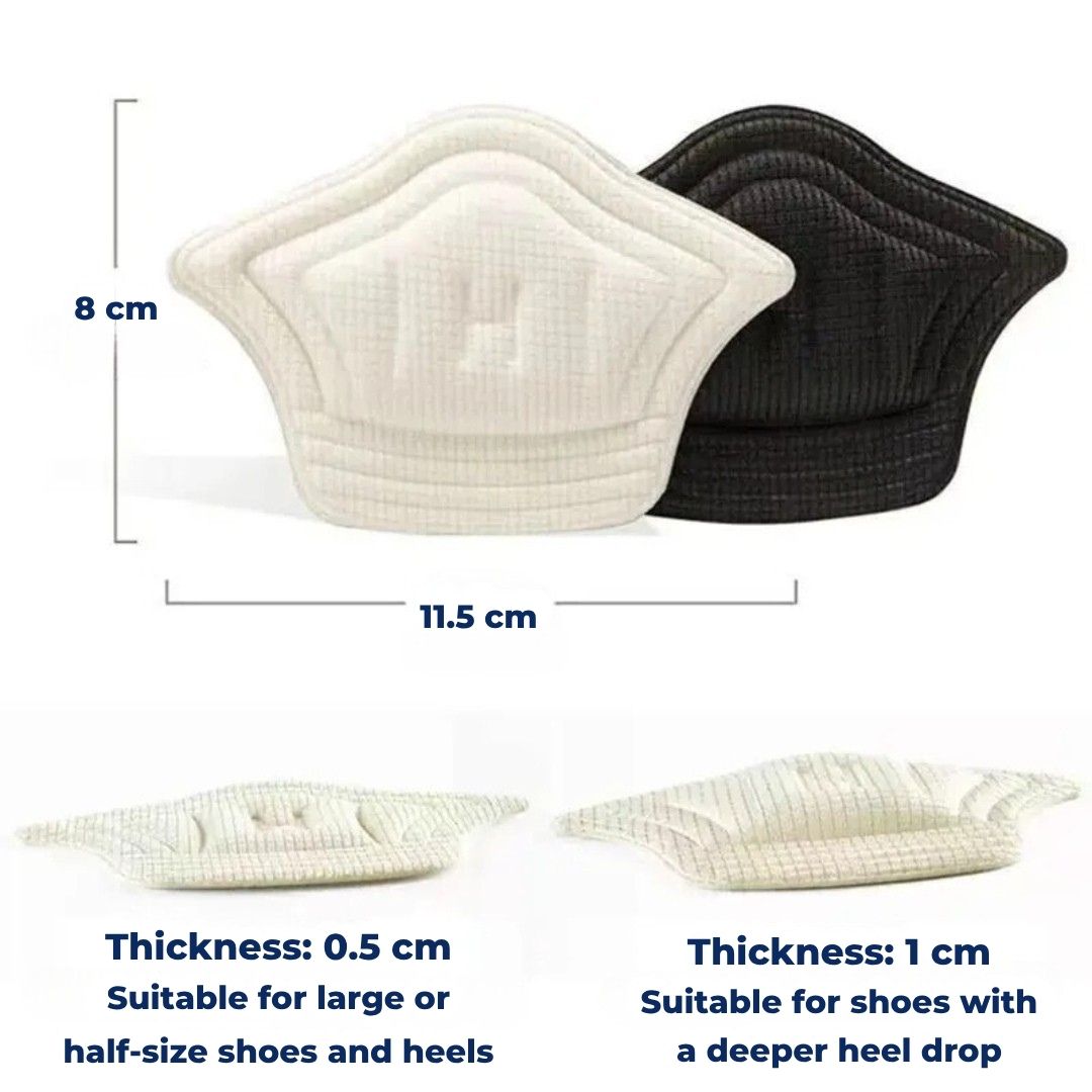 Heel Grips for Shoes - Comfortable Fit, Reduce Friction
