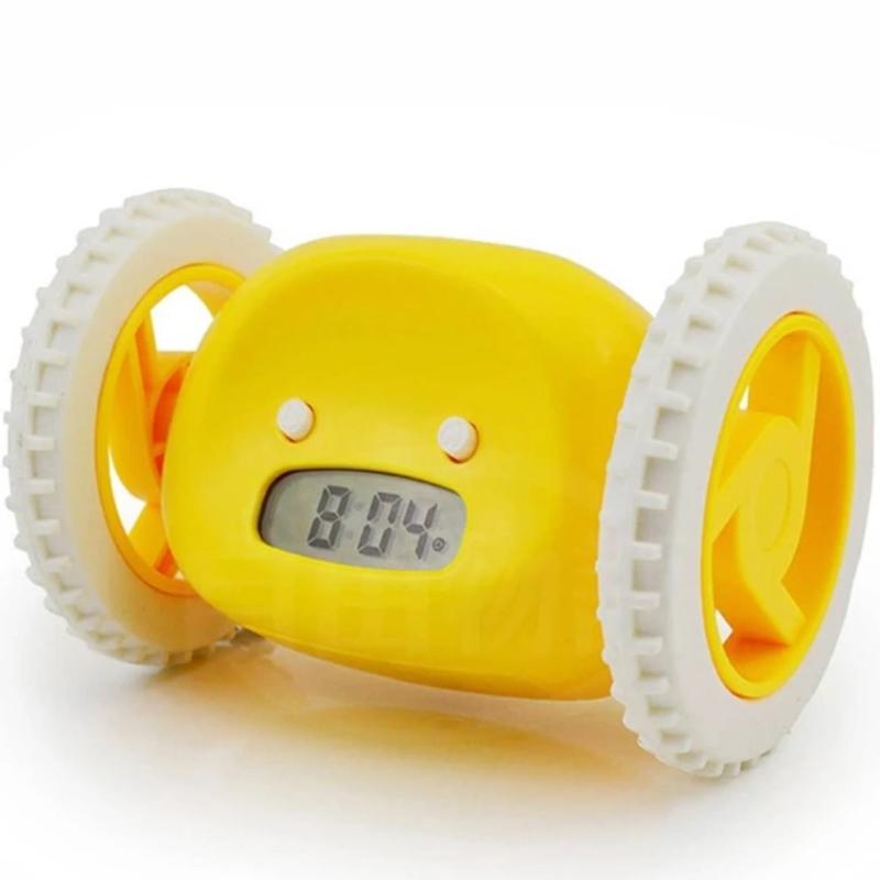 Hide-and-Seek Runaway Alarm Clock