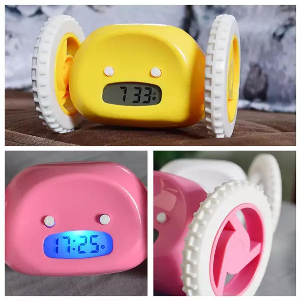 Hide-and-Seek Runaway Alarm Clock
