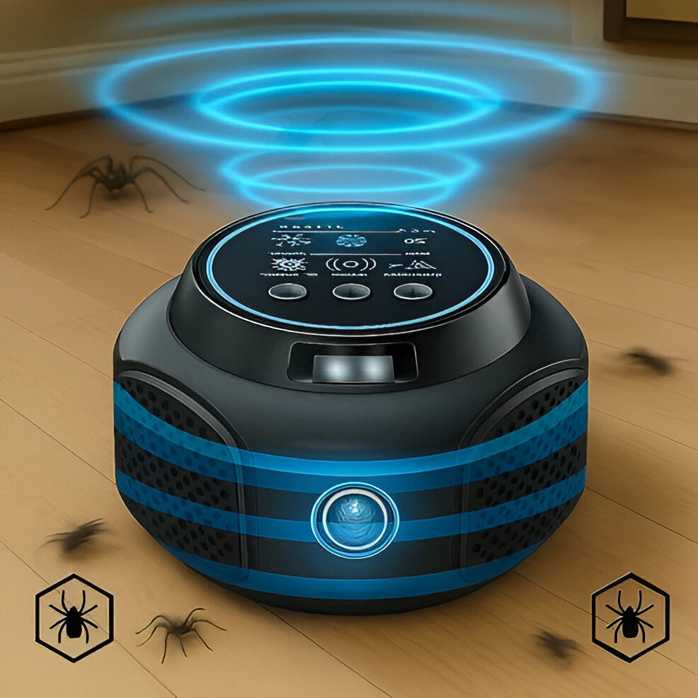 Home Ultrasonic Spider and Pest Repeller - Chemical-Free Defense