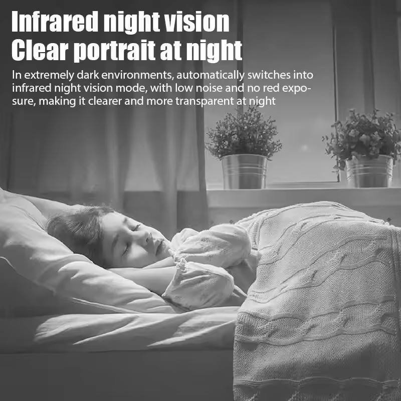 Indoor WiFi Security Camera with Night Vision