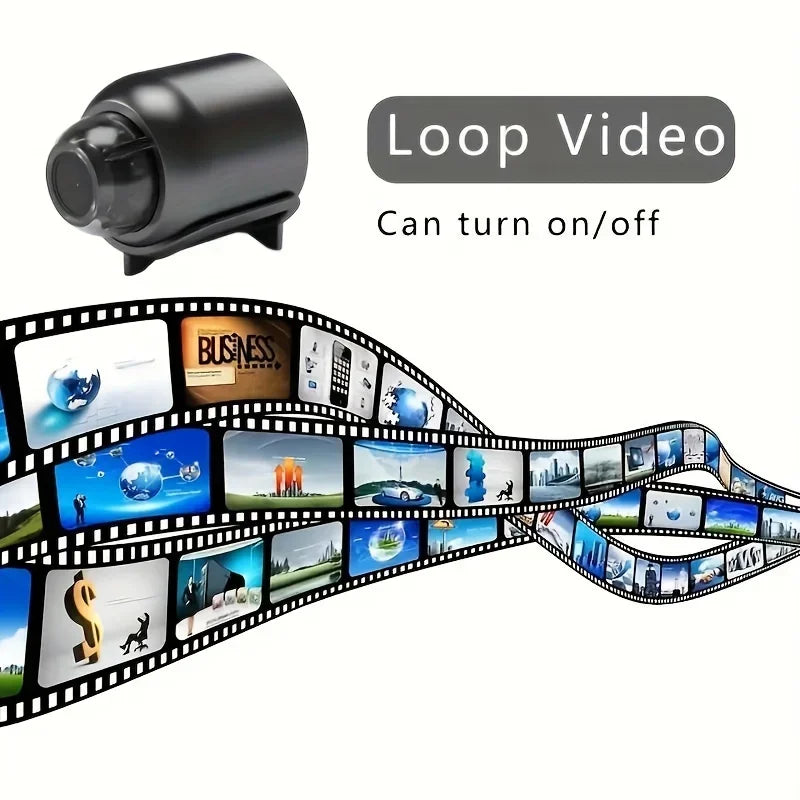 Indoor WiFi Security Camera with Night Vision