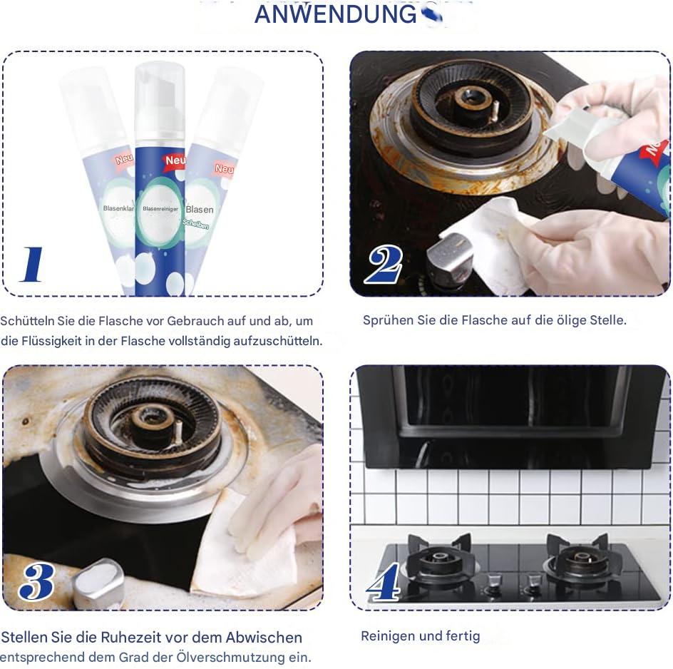 Kitchen Foaming Cleaner - Degreasing, No-Scrub Formula