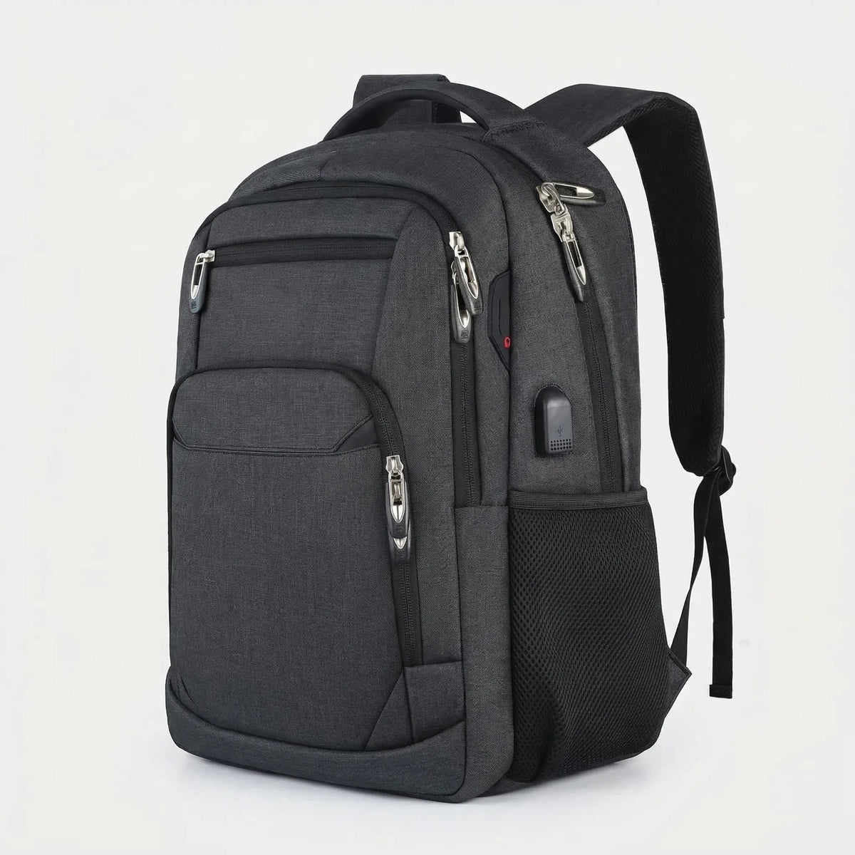 Large-Capacity Travel Backpack with Multiple Compartments