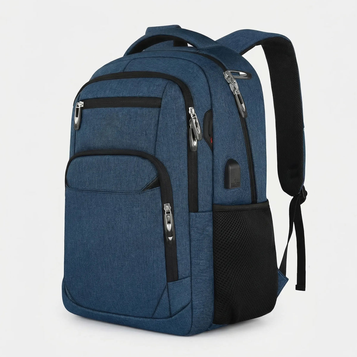 Large-Capacity Travel Backpack with Multiple Compartments